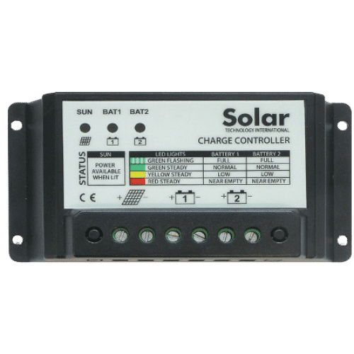 10A Twin Battery charge controller 12/24v