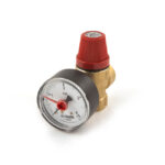 Safety Pressure Relief Valve with Gauge