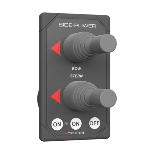 Side-Power joystick panel double