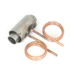 Coaxial drainage lock