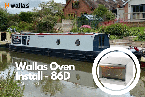 wallas oven install 86d